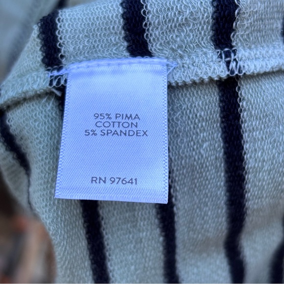 J. Jill Mint Green Striped Tunic Dress with pockets NWT womens size 1X - Picture 6 of 8